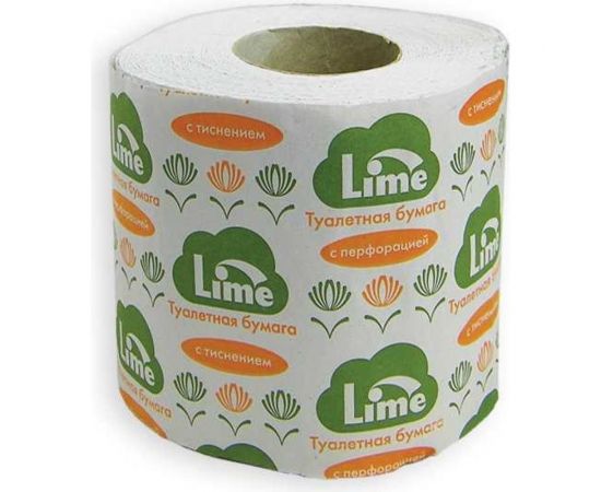 Туалетная бумага в рулоне Lime 1 слой, 29 м, светло-серая, 27 г/м.кв.(-М) 102924 