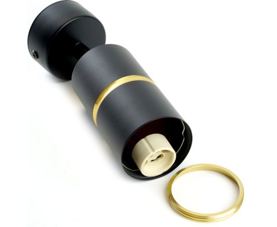 Настенно-потолочный светильник FERON ml1861 zen под лампу gu10, черный, золото 48641 – изображение 11