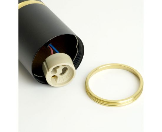 Потолочный светильник FERON ml1868 на подвесе mr16 35w, 230v, черный, золото 55x180, 48647 – изображение 14