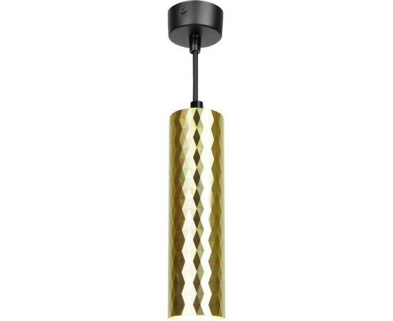 Потолочный светильник FERON ml1888 PRISM на подвесе mr16 35w, 230v, чёрный, золото 55x200, 48669 – изображение 2