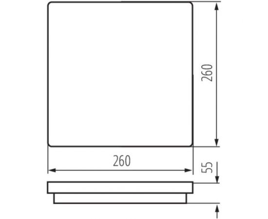 Светильник KANLUX ip54 beno 24w nw-l-gr 4000к 33343 – изображение 2