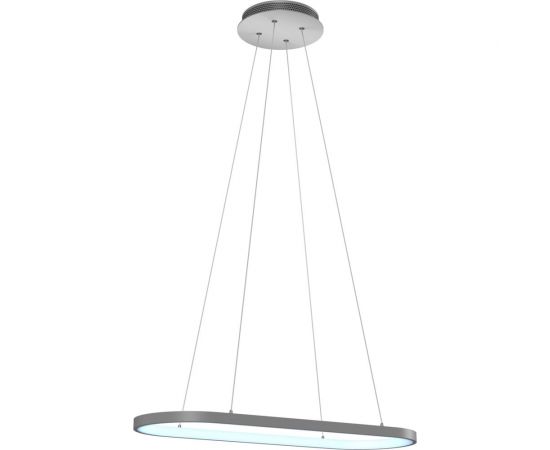 Потолочная светодиодная диммируемая люстра RITTER RIVO с ДУ 3 режима 62Вт 15м2 белый 52092 8 – изображение 2