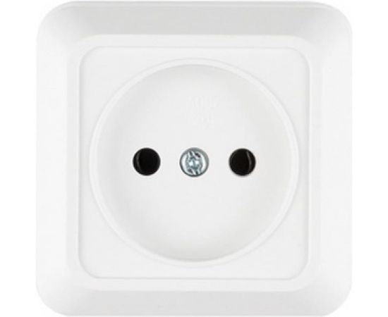 Розетка TANGO без заземления белый открытой проводки 10А, 250В 3/ 10/ 200 1007260 – изображение 2