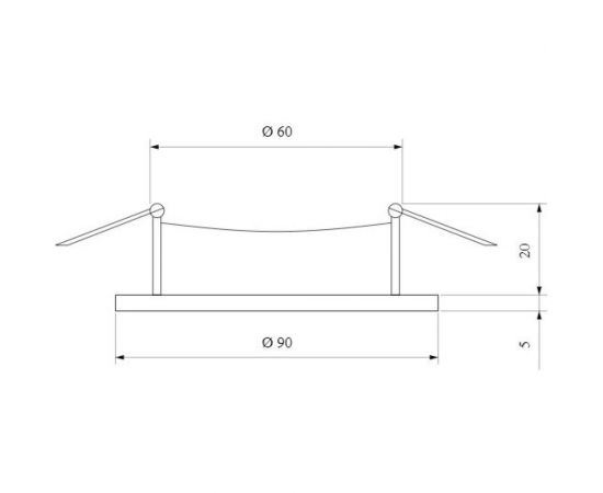 Встраиваемый светодиодный светильник Elektrostandard led 3w 3000k cob bk черный 9903 led a063923 – изображение 3