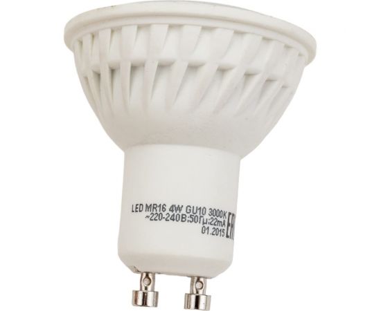 Светодиодная лампа LED MR16 4W GU10 3000К РЕКОРД 22317 – изображение 3