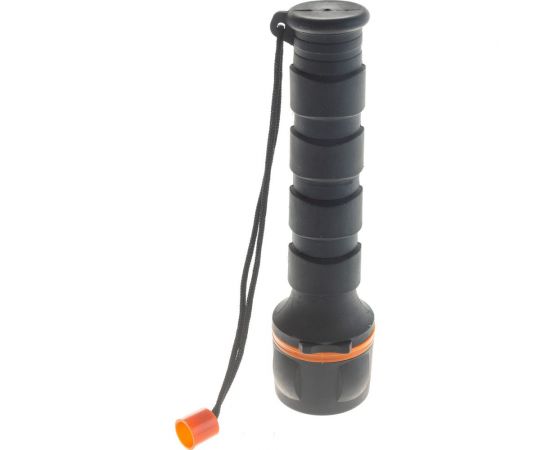 Фонарь TDM светодиодный, пластик, обрезиненный, 3 светодиода, 9 лм/Вт, батарейки 2xAA SQ0350-0014 – изображение 4