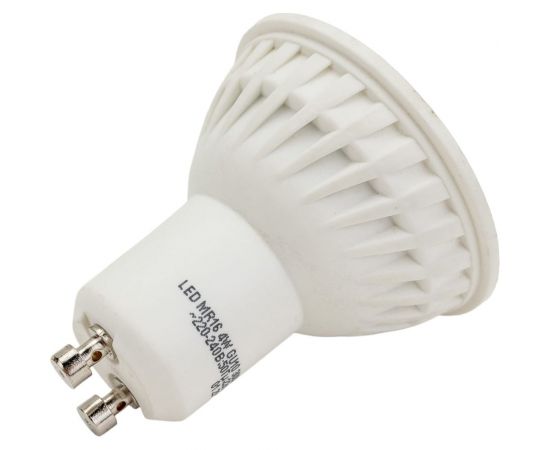 Светодиодная лампа LED MR16 4W GU10 3000К РЕКОРД 22317 – изображение 4