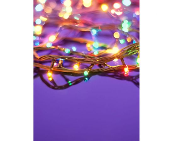 Светодиодная гирлянда КОСМОС 100 светодиодов, мультиколор, 10.8 м, 8 режимов KOC_GIR100LED_RGB – изображение 4