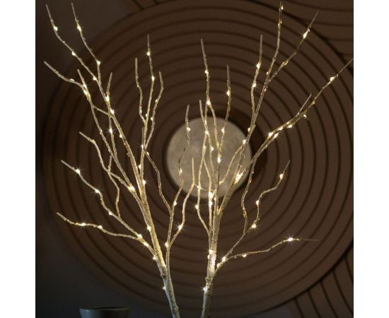 Гирлянда-Ветки березы КОСМОС 2шт, 80см, IP65, 3AA батарейки, 6ч таймер, кабель белый 50см, KOC_INT-B126 – изображение 5