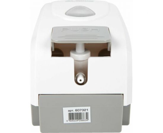 Дозатор для жидкого мыла LAIMA PROFESSIONAL ECONOMY наливной, 1 л, ABS-пластик, белый X-2228-1 607321 – изображение 5