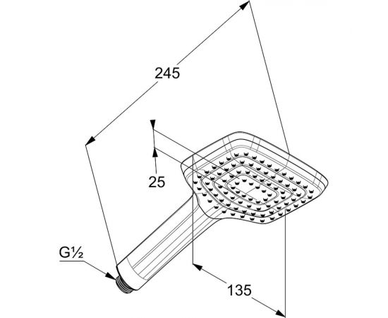 Душевая система со встроенным смесителем KLUDI Pure and Style 7в1, хром KL406300575 – изображение 5