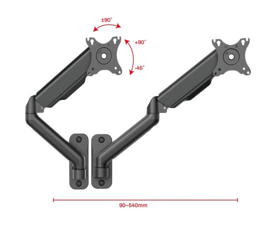 Кронштейн UniTeki FMG150 black для монитора 20980 – изображение 6