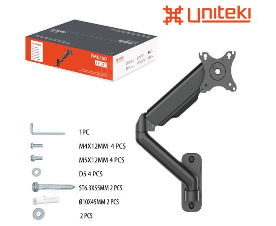Кронштейн UniTeki FMG150 black для монитора 20980 – изображение 7