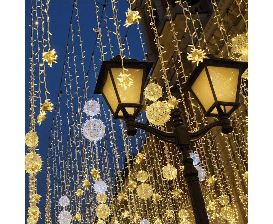 Линейная гирлянда FERON CL08, 600LED, желтый, статичная, 60м+3м, IP44, 36W, 41621 – изображение 7