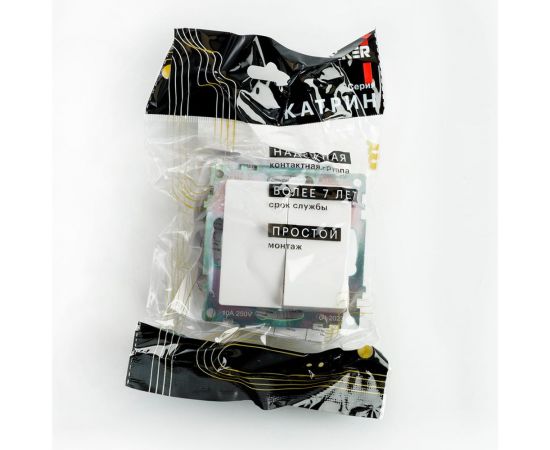 2-клавишный переключатель STEKKER (механизм), gls10-7107-01 , 250v, 10а, серия катрин, белый, 49166 – изображение 7