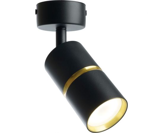 Настенно-потолочный светильник FERON ml1861 zen под лампу gu10, черный, золото 48641 – изображение 8