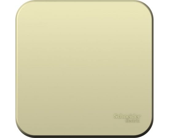 1-клавишный переключатель Schneider Electric Blanca наружный бежевый cх.6 изолир. пластина SE BLNVA106017 
