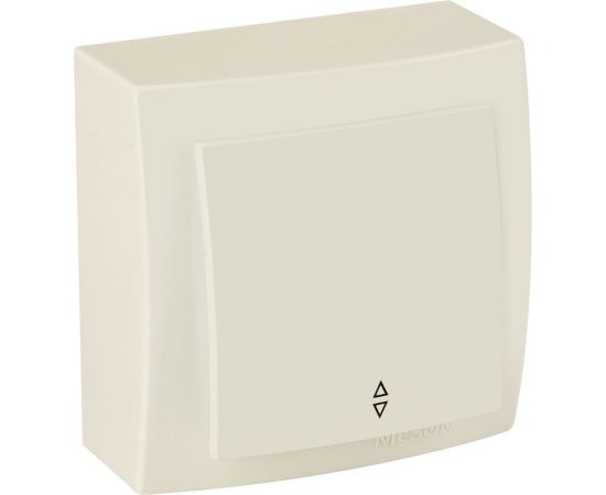 Выключатель NILSON 1ОП проходной крем Themis naturel 26121007 