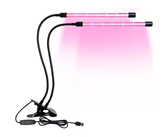 Светодиодный светильник для растений FERON 4W, алюминий, пластик IP40, DE7000, 41901 