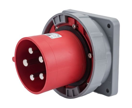 Встраиваемая вилка PCE 125А 400V 3P+N+E IP67 645-6 
