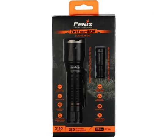 Фонарь TK16 V2.0 + E02R Fenix Набор tk16v20e02r 