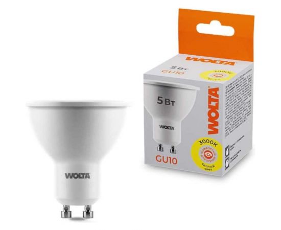 Лампа Wolta LED 25YPAR16-230-5GU10 