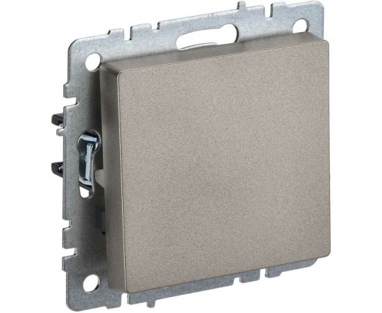 1-клавишный выключатель IEK Brite 10а вс10-1-0-брш шампань BR-V10-0-10-K37 