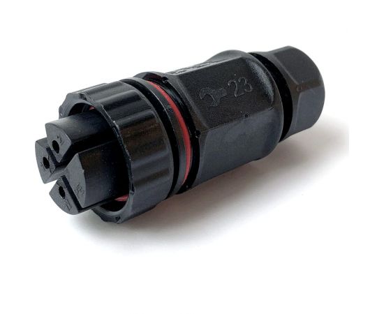 Водостойкий 3-полюсный разъем TTAF Elektronik розетка 250V 20A IP68 WPF-0300M20 