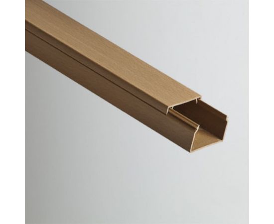 Кабель канал 60x40x2000 мм бук на светлой основе Рувинил РКК-60х40-38М 