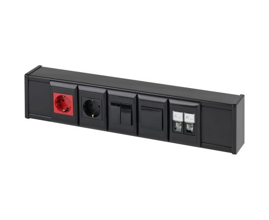 Кабель канал Рувинил 100x60x2000 мм черный 10шт. РКК-100х60-Ч 