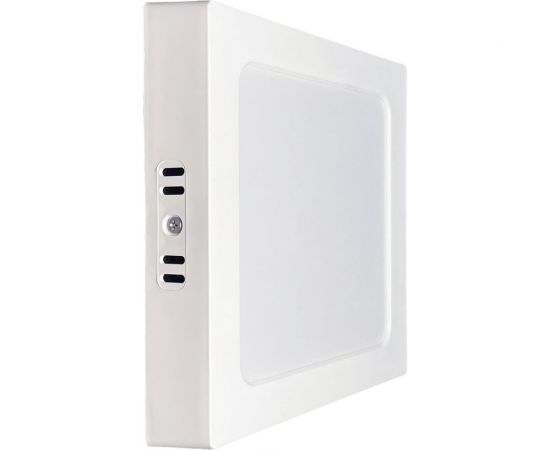 Светодиодный накладной светильник truEnergy квадрат 20w 4000k 1600lm 230x230мм белый пластик 10110 