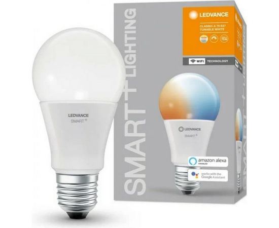 Умная WiFi лампа LEDVANCE SMART+ WiFi Classic Tunable White 75 9.5 W/2700…6500K E27 4058075485433 