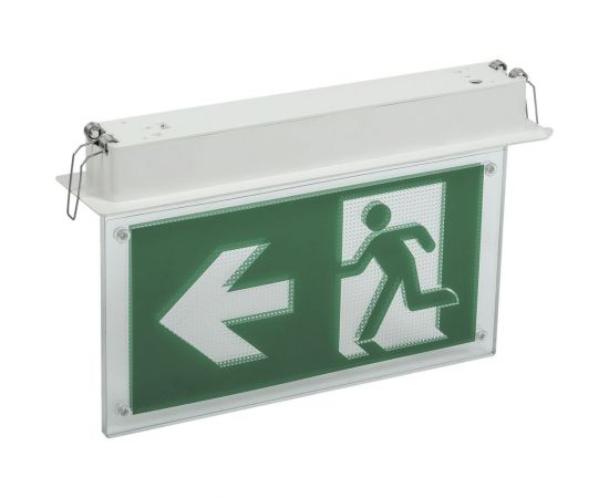 Аварийно-эвакуационный светодиодный светильник IEK ССА3001, встраиваемый. 3ч, 3w, двусторонний, сменный LSSA0-3001-3-20-K03 