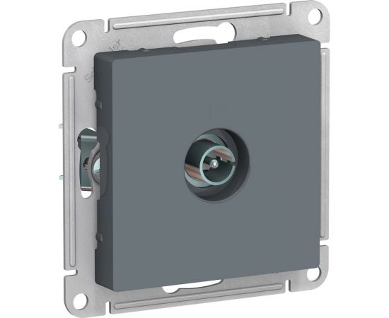 Антенная одиночная розетка Schneider Electric Atlas Design Грифель TV коннектор SE ATN000793 