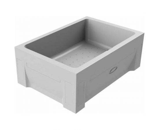 Высокий поддон к душевому углу Радомир Верчелли правое исполнение, поддон на раме-подставке с устройством слива, фронтальная панель, торцевая панель 1-11-0-2-0-013 