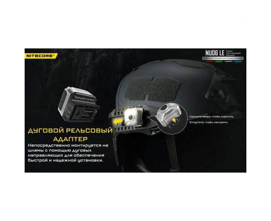 Налобный фонарь Nitecore NU06LE High performance 4LED 21642 – изображение 12