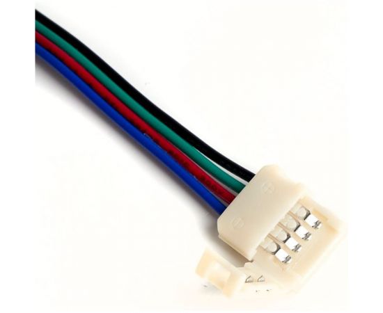Соединительный провод для светодиодной ленты SMD5050 RGB/10мм FERON лента к ленте LD111 10шт в упаковке 23398 – изображение 2