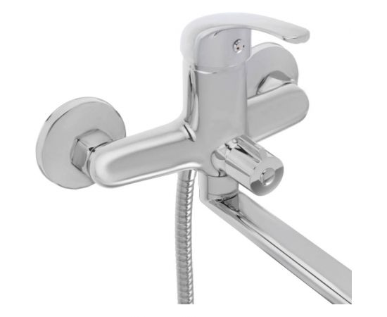 Смеситель для ванны с душем СоюзКран прямой излив 35см картридж 35мм, SK08-P109 553-065 – изображение 2