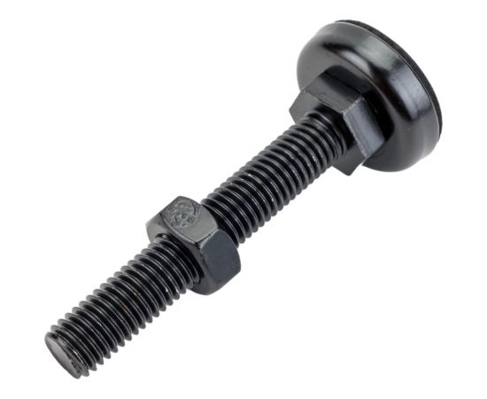 Регулируемая опора-ножка ITK резьба М12 90х34мм черная LF-80 – изображение 2