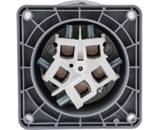 Встраиваемая вилка PCE 125А 400V 3P+N+E IP67 645-6 – изображение 3