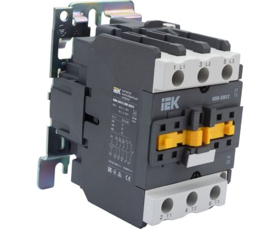 Контактор IEK КМИ-35012, 50А, 380В, ИЭК, KKM31-050-400-11 – изображение 3