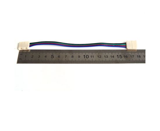 Соединительный провод для светодиодной ленты SMD5050 RGB/10мм FERON лента к ленте LD111 10шт в упаковке 23398 – изображение 3