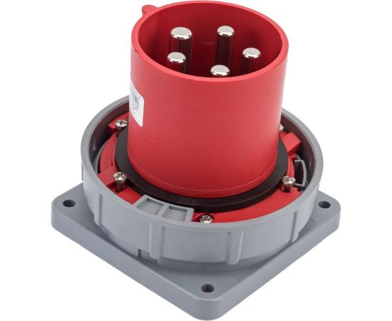 Встраиваемая вилка PCE 125А 400V 3P+N+E IP67 645-6 – изображение 4