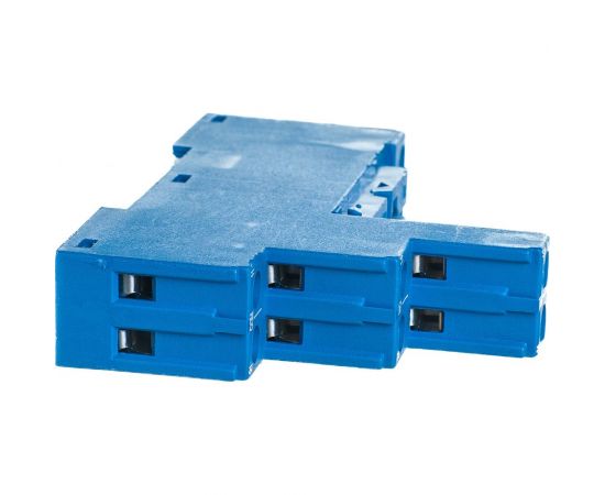 Розетка Finder для реле 40.51, 40.52, 40.61 и модуля 99.02/86.30, с разд-ми конт., с пласт, 95059SPA – изображение 4