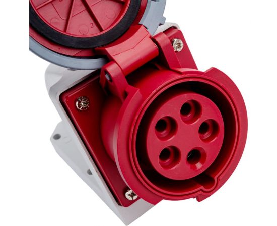 Стационарная наружная розетка EKF 1152 3Р+РЕ+N 16А 380В IP67 PROxima SQps-1152-16-380 – изображение 4