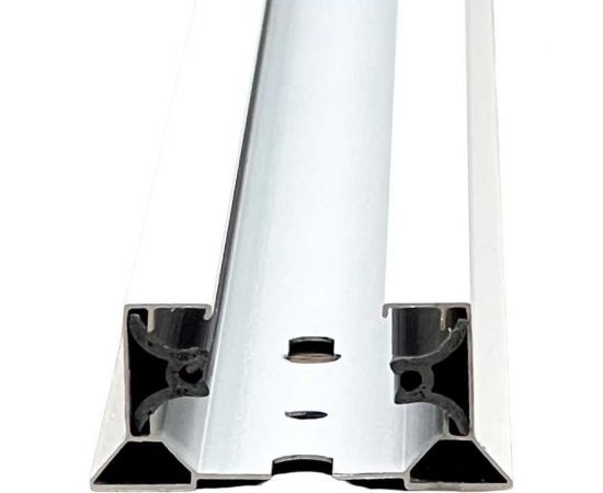 Трапециевидный однофазный шинопровод truEnergy алюминиевый, 1 метр, белый 25006 – изображение 4