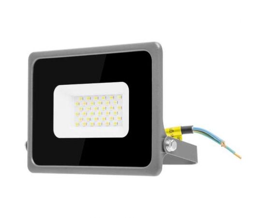 Светодиодный прожектор Wolta 30Вт 6500К Холодный белый свет, IP65, 2700Лм, серый WFL-30W/07 – изображение 5