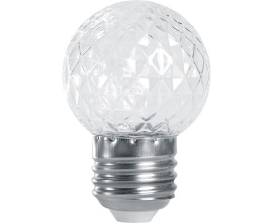 Лампа-строб FERON LB-377 Шарик прозрачный E27 1W синий 38211 – изображение 5
