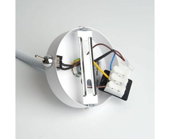 Настенный светильник FERON Ml400 под лампу, с переключателем, mr16/gu10, 35w, белый, 48441 – изображение 6