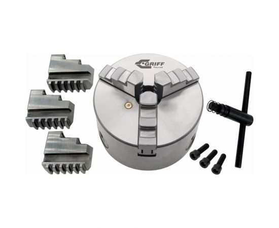 Патрон токарный 3-х кулачковый 200 мм 7100-0007П К11-200 GRIFF b208067 